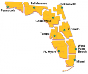 NSI locations Florida